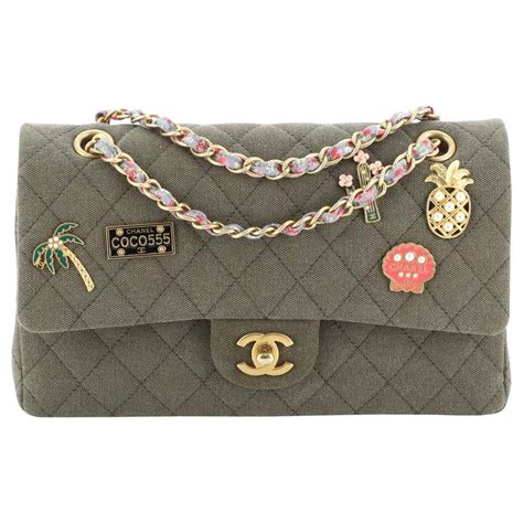 chanel cuba canvas classic flap|Chanel flap bag history.